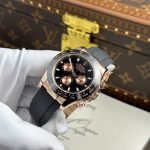 Đồng Hồ Rolex Cosmograph Daytona 116515LN Replica 11 Bọc Vàng Thật Mặt Đen 40mm (2)
