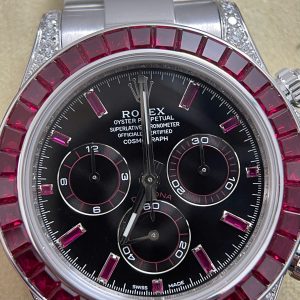 Đồng Hồ Rolex Daytona 126599TRU Vàng Trắng 18K Nguyên Khối + Ruby + Kim Cương Tự Nhiên 40mm (2)