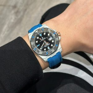 Đồng Hồ Rolex Submariner DIW Replica 11 Vỏ Carbon Mặt Đen 40mm (2)