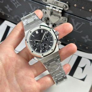 Đồng Hồ Audemars Piguet Royal Oak 26240ST Mặt Đen Máy Mỏng New 2025 41mm (2)