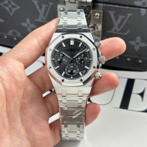 Đồng Hồ Audemars Piguet Royal Oak 26240ST Mặt Đen Máy Mỏng New 2025 41mm (2)