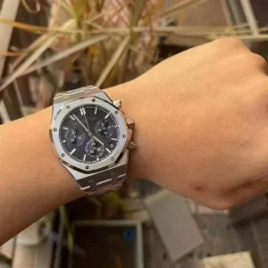 Đồng Hồ Audemars Piguet Royal Oak 26240ST Mặt Xám Máy Mỏng New 2025 41mm (1)