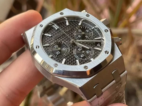 Đồng Hồ Audemars Piguet Royal Oak 26240ST Mặt Xám Máy Mỏng New 2025 41mm (1)