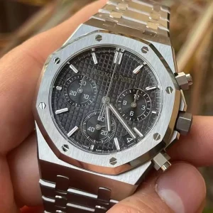 Đồng Hồ Audemars Piguet Royal Oak 26240ST Mặt Xám Máy Mỏng New 2025 41mm (1)