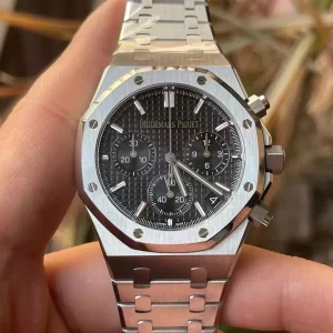 Đồng Hồ Audemars Piguet Royal Oak 26240ST Mặt Xám Máy Mỏng New 2025 41mm (1)