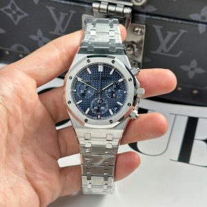 Đồng Hồ Audemars Piguet Royal Oak 26240ST Mặt Xanh Blue Máy Mỏng New 2025 41mm (2)