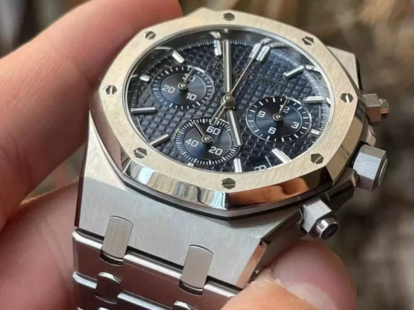 Đồng Hồ Audemars Piguet Royal Oak 26240ST Mặt Xanh Blue Máy Mỏng New 2025 41mm (8)