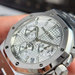 Đồng Hồ Audemars Piguet Royal Oak 26240ST Replica 11 Mặt Trắng Máy Mỏng New 2025 41mm (2)