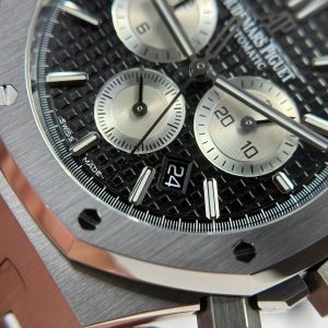 Đồng Hồ Audemars Piguet Royal Oak 26331 Chronograph Replica 11 Mặt Đen 41mm (2)