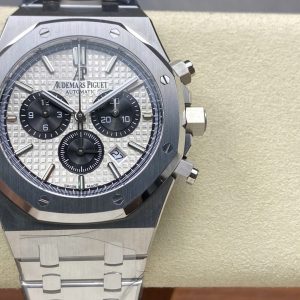 Đồng Hồ Audemars Piguet Royal Oak 26331ST Rep 11 Cao Cấp Mặt Trắng Nhà Máy APS New 2025 41mm (2)