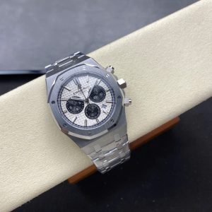 Đồng Hồ Audemars Piguet Royal Oak 26331ST Rep 11 Cao Cấp Mặt Trắng Nhà Máy APS New 2025 41mm (4)