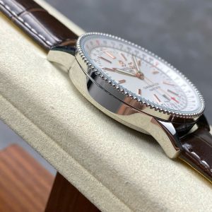 Đồng Hồ Breitling Navitimer Nam Dây Da Màu Nâu Replica Xưởng BLS 41mm (1)