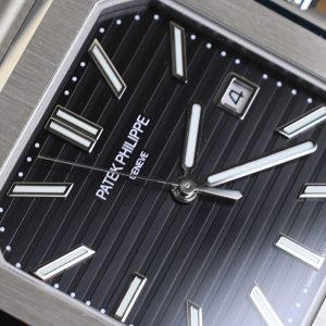 Đồng Hồ Patek Philippe Cubitus 5821 Mặt Đen Replica Nhà Máy TW 45mm (7)