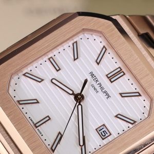 Đồng Hồ Patek Philippe Cubitus 5821 Mặt Trắng Rep Cao Cấp Xưởng TW 45mm (9)