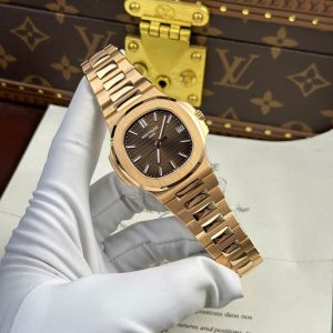 Đồng Hồ Patek Philippe Nautilus 5711 Bọc Vàng 18K Tinh Chỉnh Full Options 40mm (4)