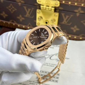 Đồng Hồ Patek Philippe Nautilus 5711 Bọc Vàng 18K Tinh Chỉnh Full Options 40mm (4)