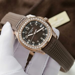 Đồng Hồ Patek Philippe Replica 11 Aquanaut 5167R Đính Đá Baguette Nhà Máy GR 40mm (2)