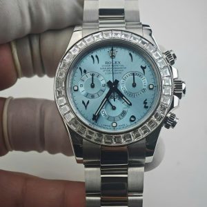 Đồng Hồ Rolex Chế Tác Cosmograph Daytona 116576TBR Bạch Kim PT950 + Kim Cương 40mm (2)