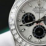 Đồng Hồ Rolex Daytona Chế Tác Mặt Thiên Thạch Độ Kim Cương Moissanite Baguette 40mm (2)