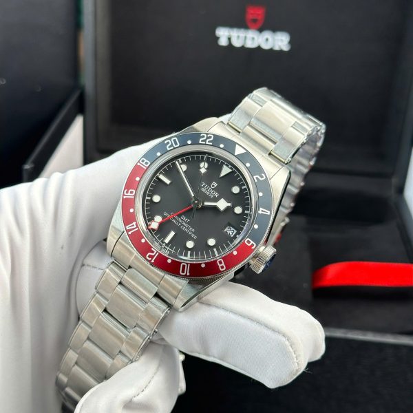 Đồng Hồ Tudor Black Bay GMT Mặt Đen Replica 1 1 Nhà Máy ZF 41mm (2)