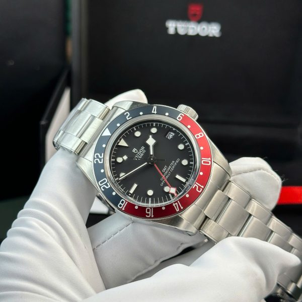 Đồng Hồ Tudor Black Bay GMT Mặt Đen Replica 1 1 Nhà Máy ZF 41mm (2)