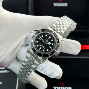 Đồng Hồ Tudor Heritage Black Bay Replica 1 1 Dây Jubilee Nhà Máy ZF 41mm (2)