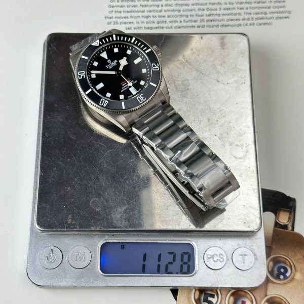 Đồng Hồ Tudor Replica 11 Pelagos Titanium M25407N Cọc Số Dạ Quang Nhà Máy ZF 39mm (2)