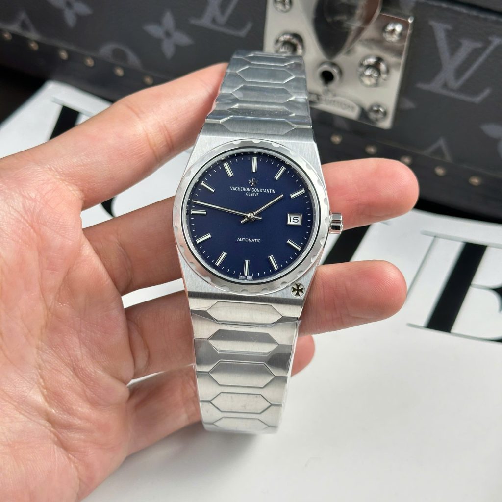 Đồng Hồ Vacheron Constantin Historiques 222 Replica 11 Mặt Xanh Blue 8F 37mm (2)