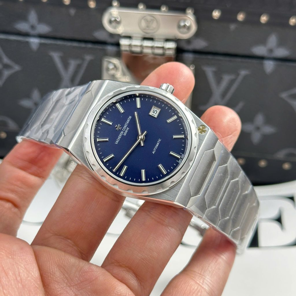 Đồng Hồ Vacheron Constantin Historiques 222 Replica 11 Mặt Xanh Blue 8F 37mm (2)