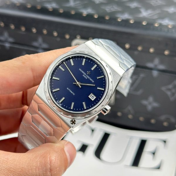 Đồng Hồ Vacheron Constantin Historiques 222 Replica 11 Mặt Xanh Blue 8F 37mm (2)