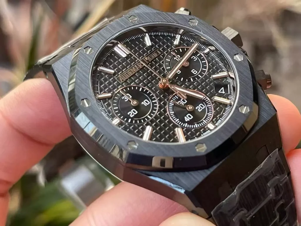 Đồng hồ Audemars Piguet Royal Oak 26240CE Chế Tác Gốm Đen New 2025 41mm (1)