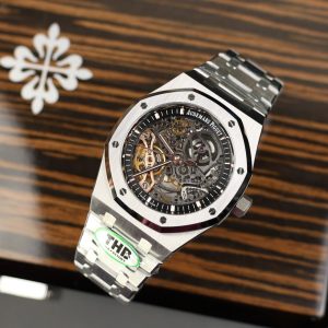 Đồng Hồ Audemars Piguet Royal Oak 15407 Chế Tác Mặt Lộ Cơ Xưởng THB 41mm (2)