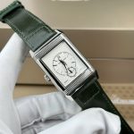 Đồng Hồ Jaeger LeCoultre Replica 11 Master Reverso Tribute Small Seconds 2 Mặt Xanh Lá Cây Và Trắng 28 (2)
