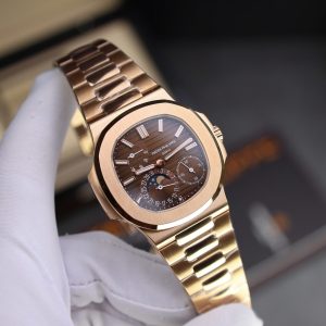 Đồng Hồ Patek Philippe Nautilus 5712R Replica 11 Mặt Nâu Nhà Máy PPF 40mm (2)