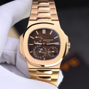 Đồng Hồ Patek Philippe Nautilus 5712R Replica 11 Mặt Nâu Nhà Máy PPF 40mm (2)