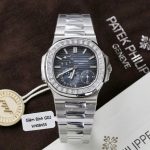 Đồng Hồ Patek Philippe Nautilus 5724G Chế Tác Mặt Tinh Chỉnh + Kim Cương Moissanite Baguette 40mm (2)
