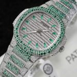 Đồng Hồ Patek Philippe Nautilus 7118 Chế Tác Full Moissanite Hong Kong (1)