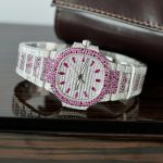 Đồng Hồ Patek Philippe Replica 11 Nautilus Haute Joaillerie 7118 Độ Full Moissanite 35 (2)
