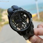 Đồng Hồ Roger Dubuis Excalibur Titanium RDDBEX0889 Replica 11 Màu Đen BBR 42mm (1)