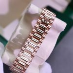 Đồng Hồ Rolex Day-Date Chế Tác Kim Cương Moissanite + Bọc Vàng Hồng 18K GMF 40mm (2)