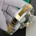 Đồng Hồ Rolex Submariner Mặt Xanh Blue Chế Tác Bọc Vàng Thật 40mm (2)