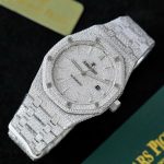 Đồng Hồ Audemars Piguet 15400 Chế Tác Full Kim Cương Moissanite Hong Kong 41mm (2)