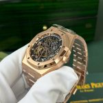 Đồng Hồ Audemars Piguet Replica 11 Royal Oak 15407 Mạ Vàng Hồng Nhà Máy THB 41mm (2)