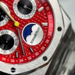 Đồng Hồ Audemars Piguet Replica 11 Royal Oak Chronogarph 26574ST Mặt Số Màu Đỏ 41mm (2)