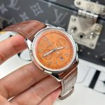 Đồng Hồ Breitling Premier B01 Chronograph Replica 11 Màu Cam Nhà Máy BLS 42mm (2)