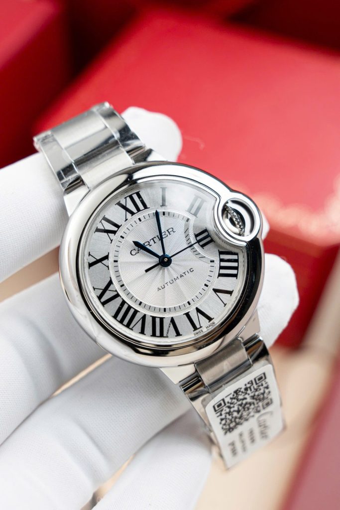 Đồng Hồ Cartier Ballon Bleu W6920046 Replica 11 Mặt Trắng Dây Kim Loại Nhà Máy AF 36mm (2)