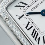 Đồng Hồ Cartier Panthere W2PN0007 Replica 11 Mặt Trắng Vành Đính Đá 27x37mm (2)
