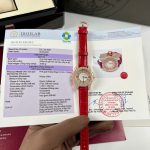 Đồng Hồ Chopard L'Heure Chế Tác Bọc Vàng 18K Đính Kim Cương Moissanite 36mm (1)