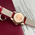 Đồng Hồ Chopard L'Heure Chế Tác Bọc Vàng 18K Đính Kim Cương Moissanite 36mm (1)