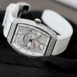 Đồng Hồ Franck Muller V32 Vanguard Lady Heart Chế Tác Đính Kim Cương Nhân Tạo 36mm (2)